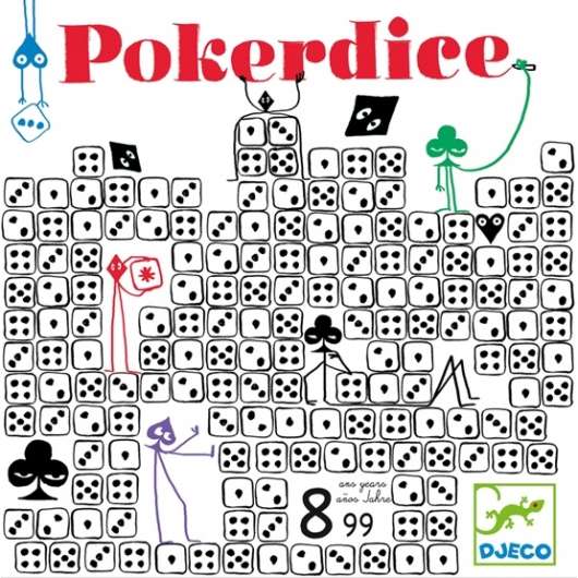 Djeco - Games - Poker Dice
