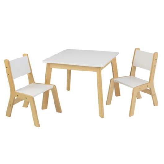 Kidkraft - Bord Och Stolar - Modern Table & 2 Chairs Set