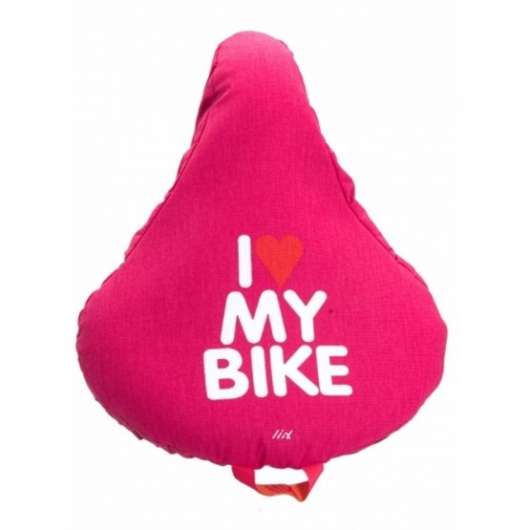 Liix - Liix Saddlecover I Love My Bike Pink