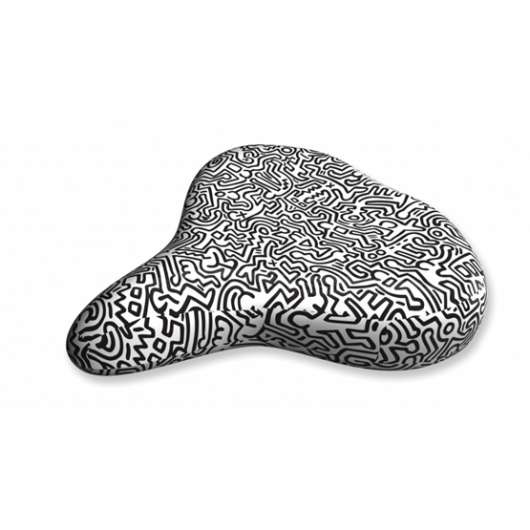 Liix - Sadelskydd - Saddle Cover Keith Haring People