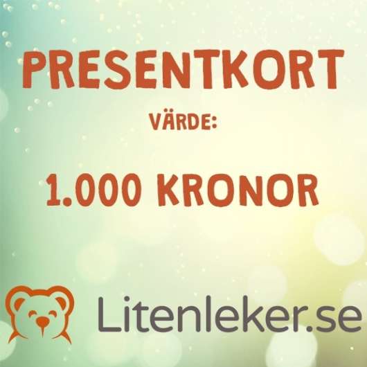 LL Litenleker - Presentkort 1 000 kr