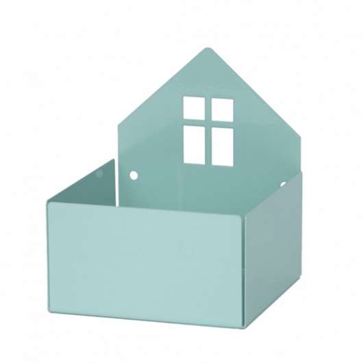 Roommate - House Box Pastel Blue/Green