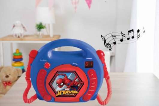 Spiderman Karaoke CD-spelare
